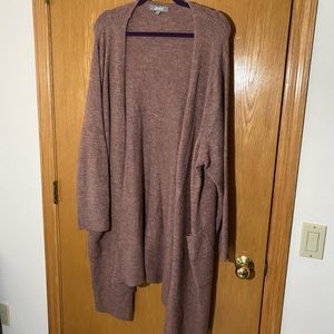 Marled Longline Cardigan